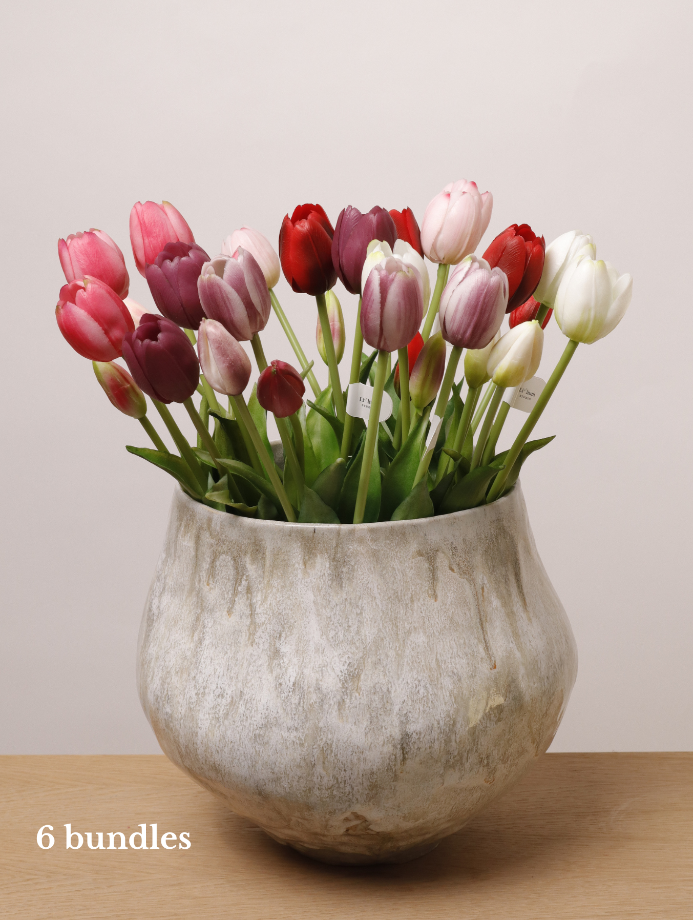 Artificial Tulips - RED