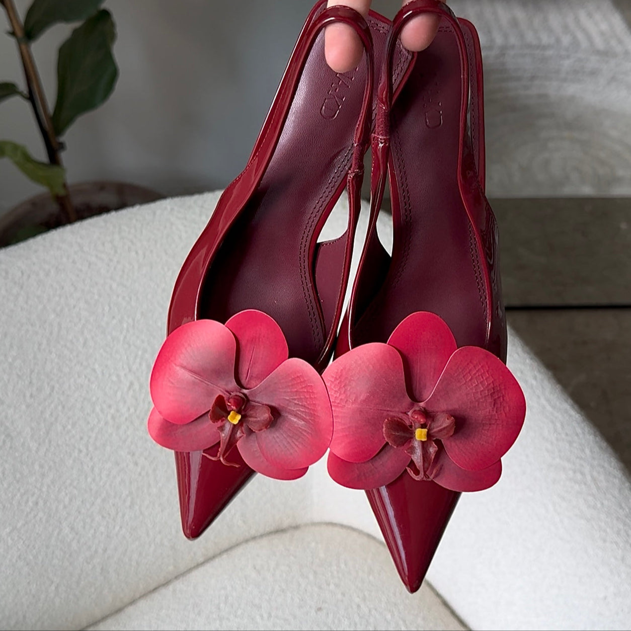 Shoe clips - RED