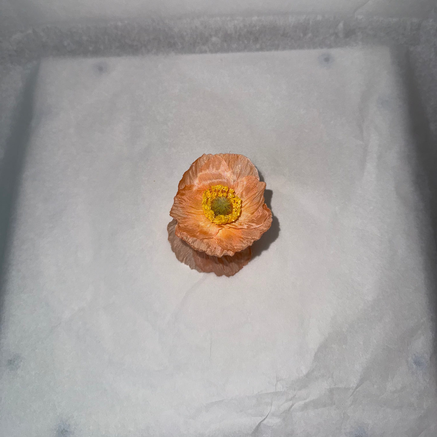 SUMMER EDITION - Mini Poppy hair clip (PEACH)
