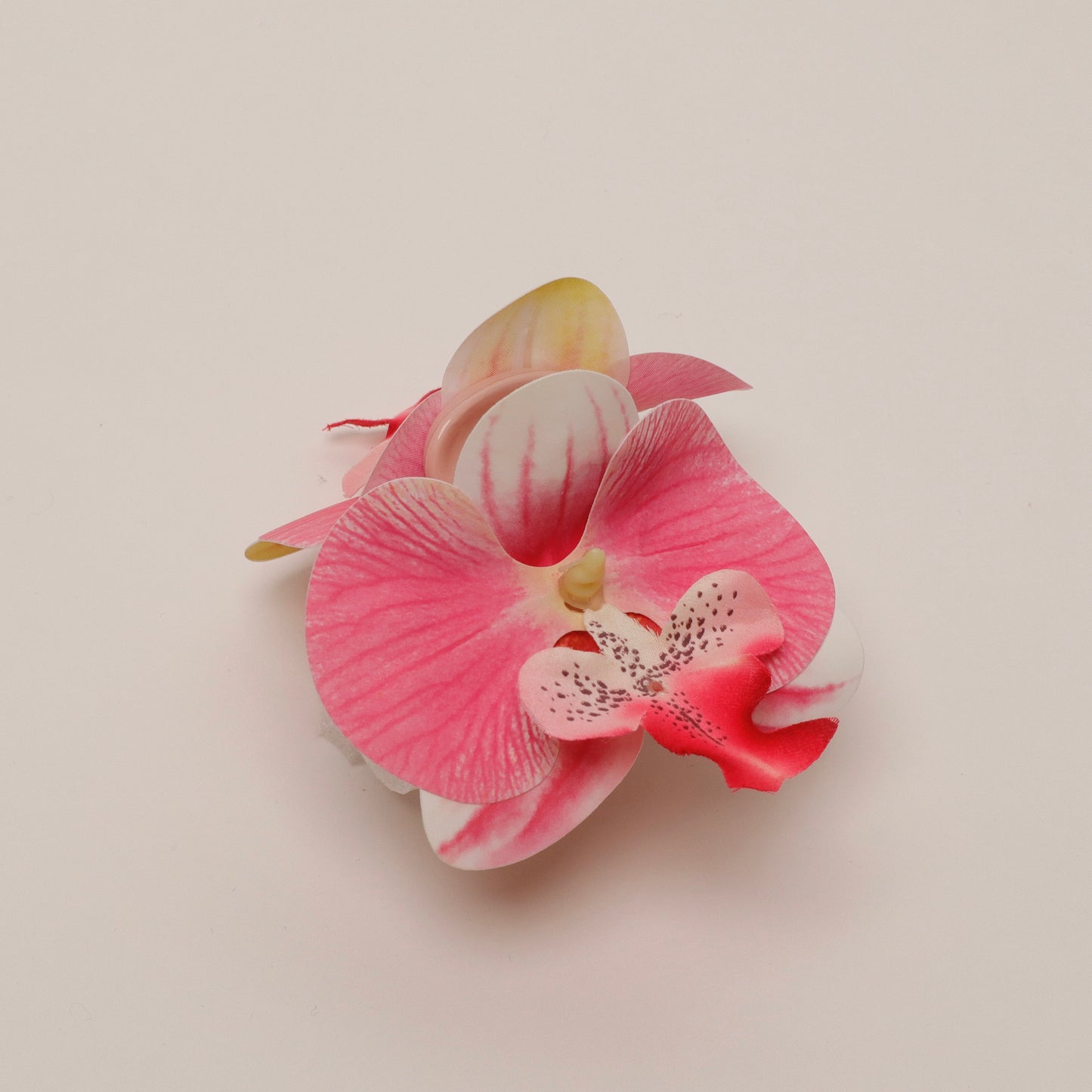 Small orchid hair clip - LIGHT PINK