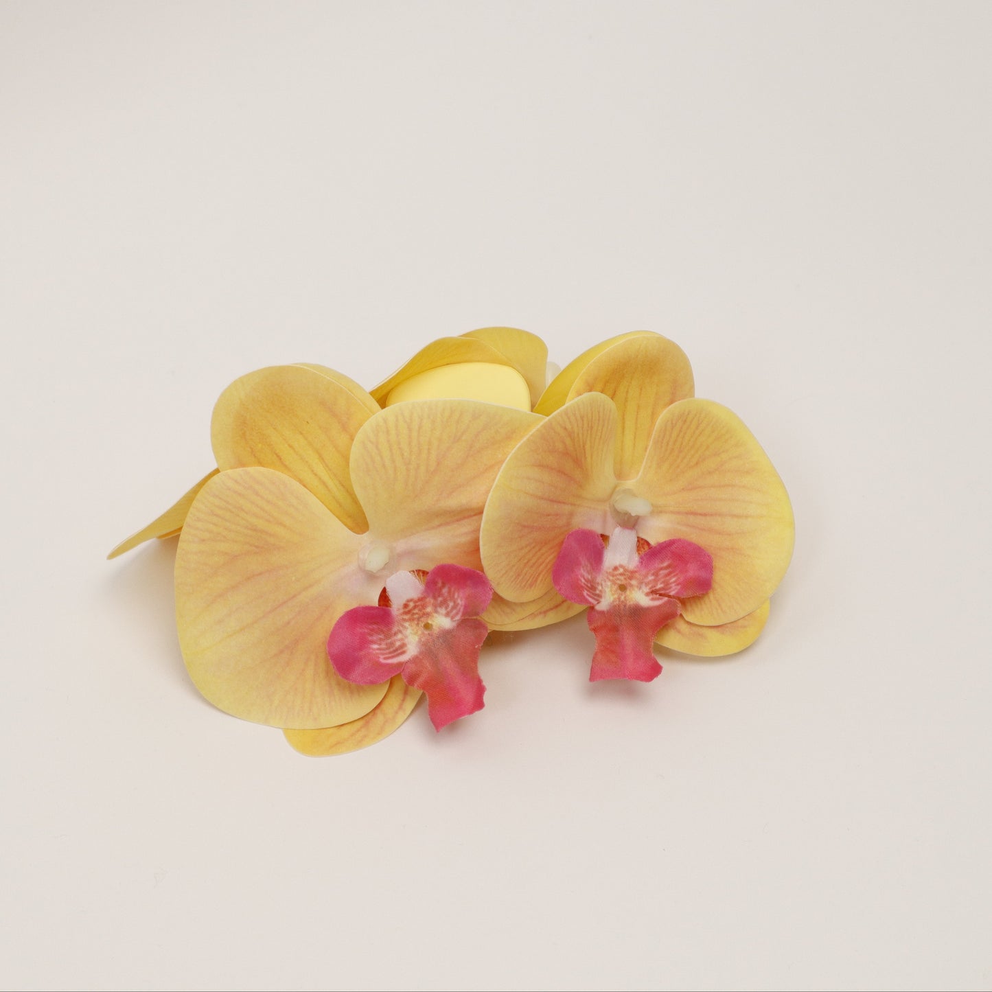 SUMMER EDITION - Large orchid hair clip (SUN KISS)