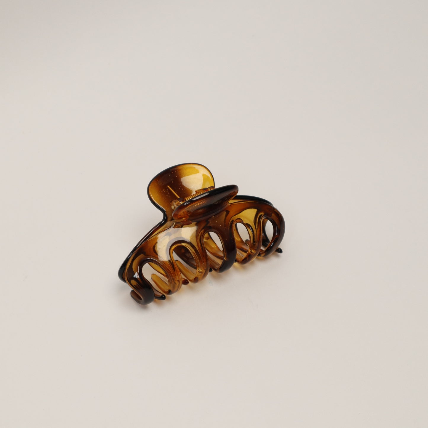 Classic hair clip - AMBER