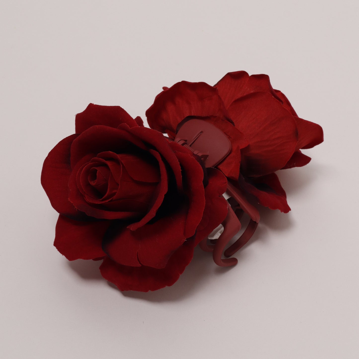 CHRISTMAS EDITION - Rose hair clip (BERRY KISS)