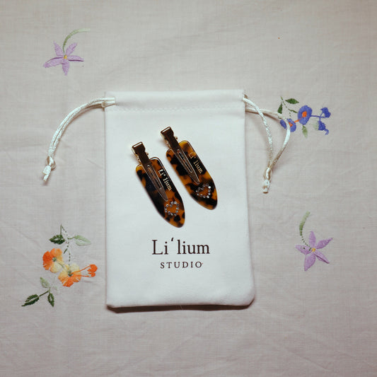 Li'lium mini clips - AMBER