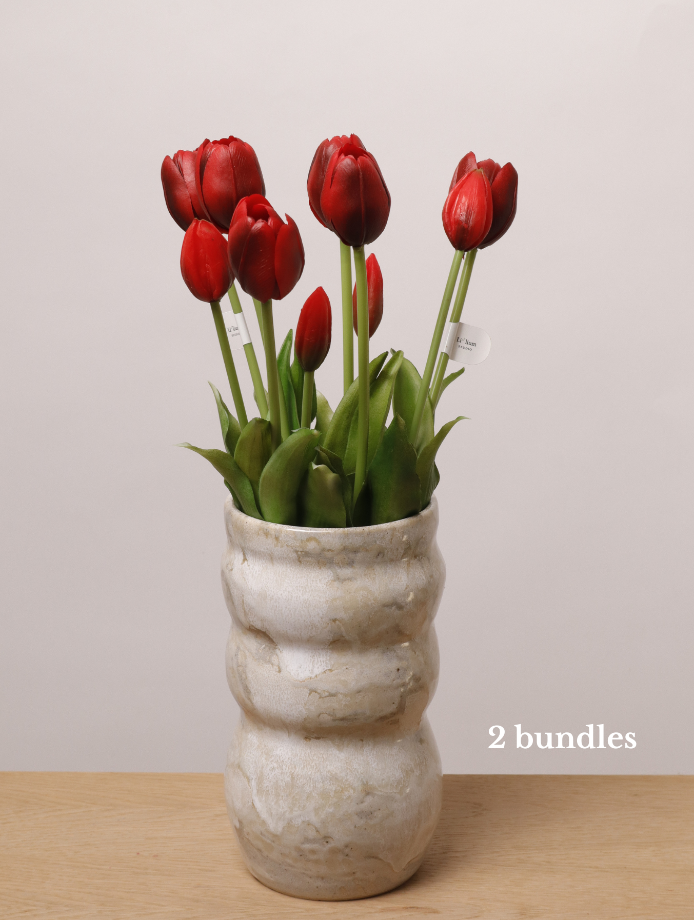 Artificial Tulips - RED