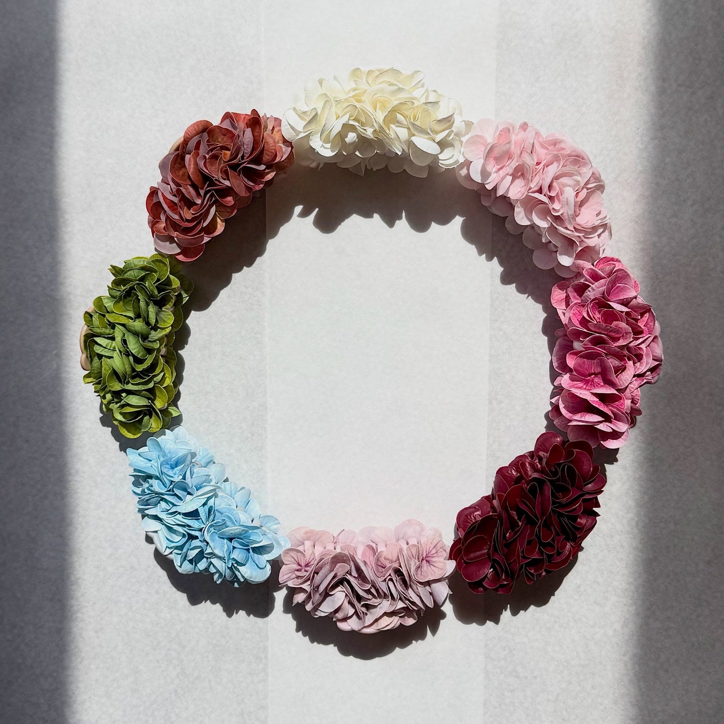 Hydrangea hair clip