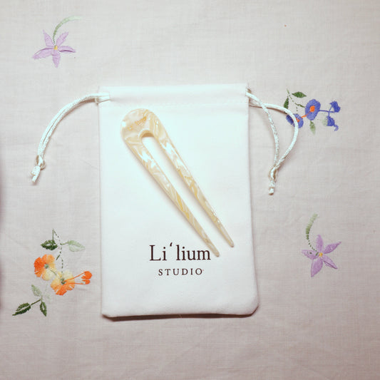 Li'lium french pin - GOLDEN MARBLE