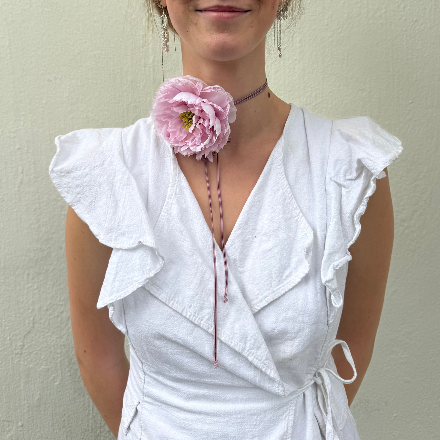 Peony hana himo - PURPLE