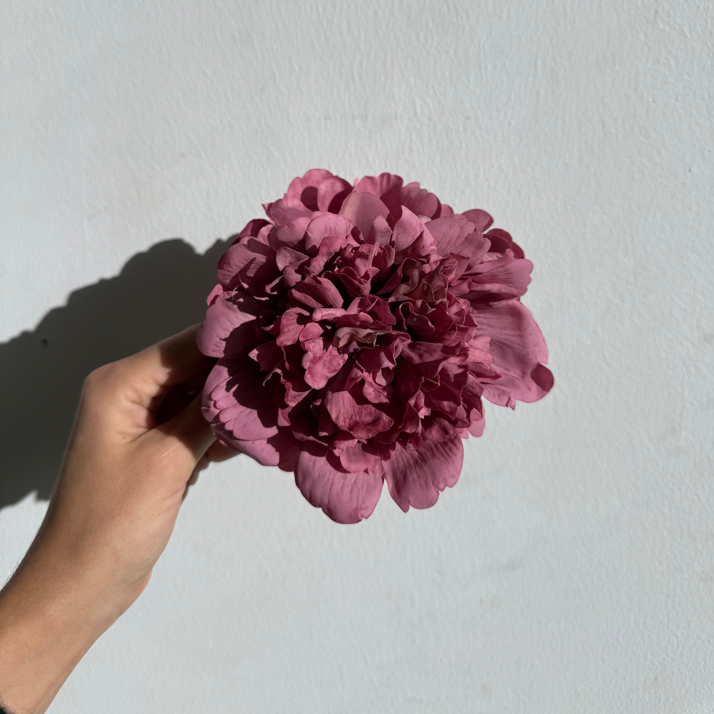 AW EDITION 2026 - XL Peony hair clip (PINK MAUVE)