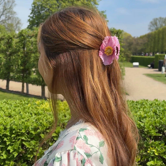 SS26 Collection - Mini poppy hair clip (LAVENDER BLUSH)