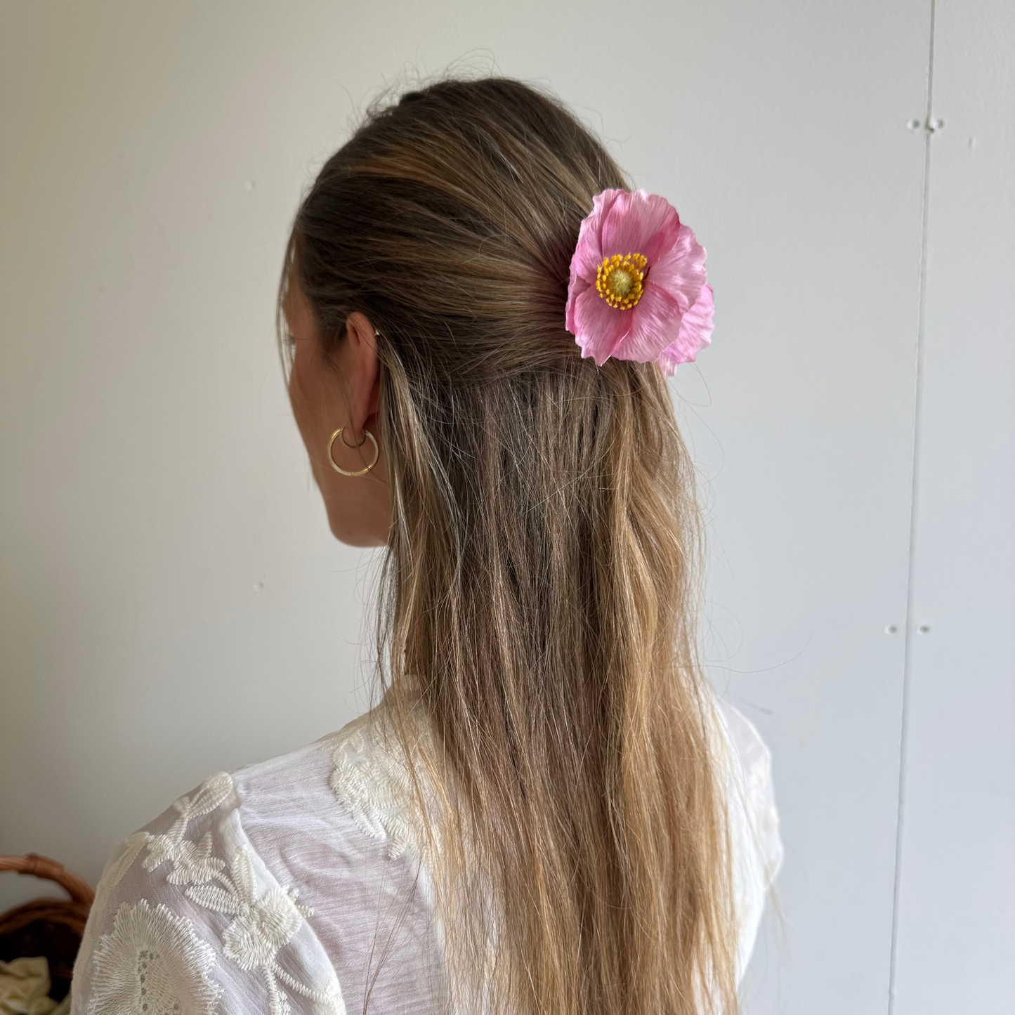 SS26 Collection - Mini poppy hair clip (LAVENDER BLUSH)