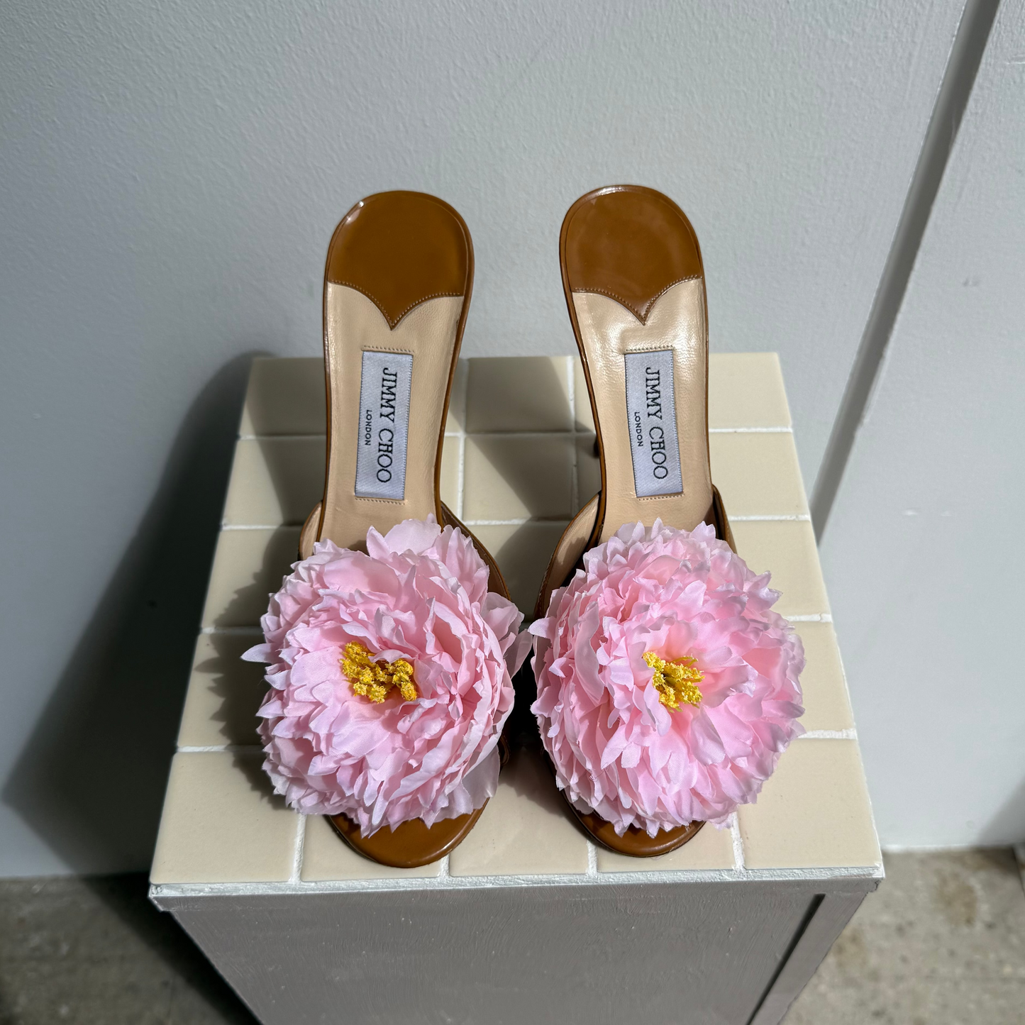 SS26 Collection - Peony shoe clips (COTTON CANDY)