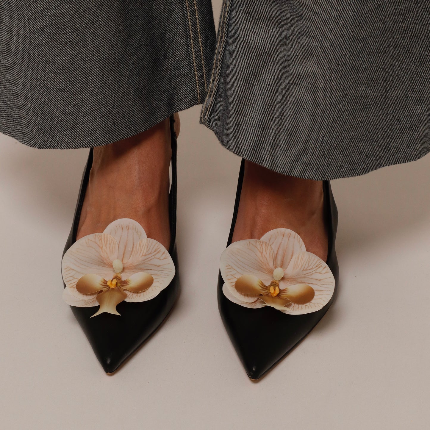 Shoe clips - BEIGE