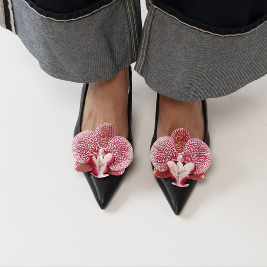 Shoe clips - CHERRY