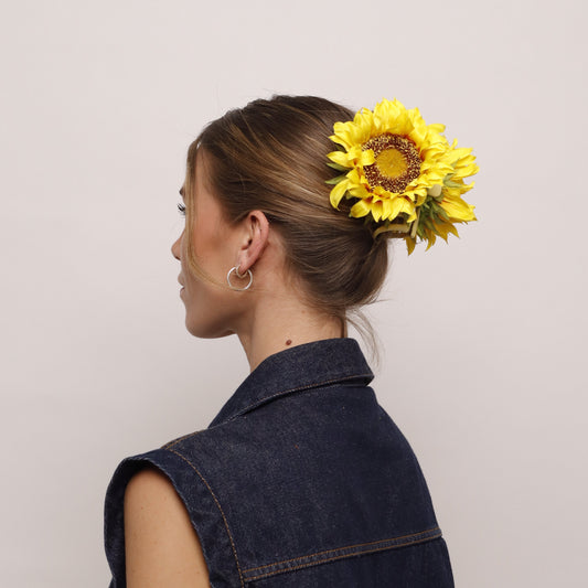 AUTUMN EDITION - Sunflower hair clip
