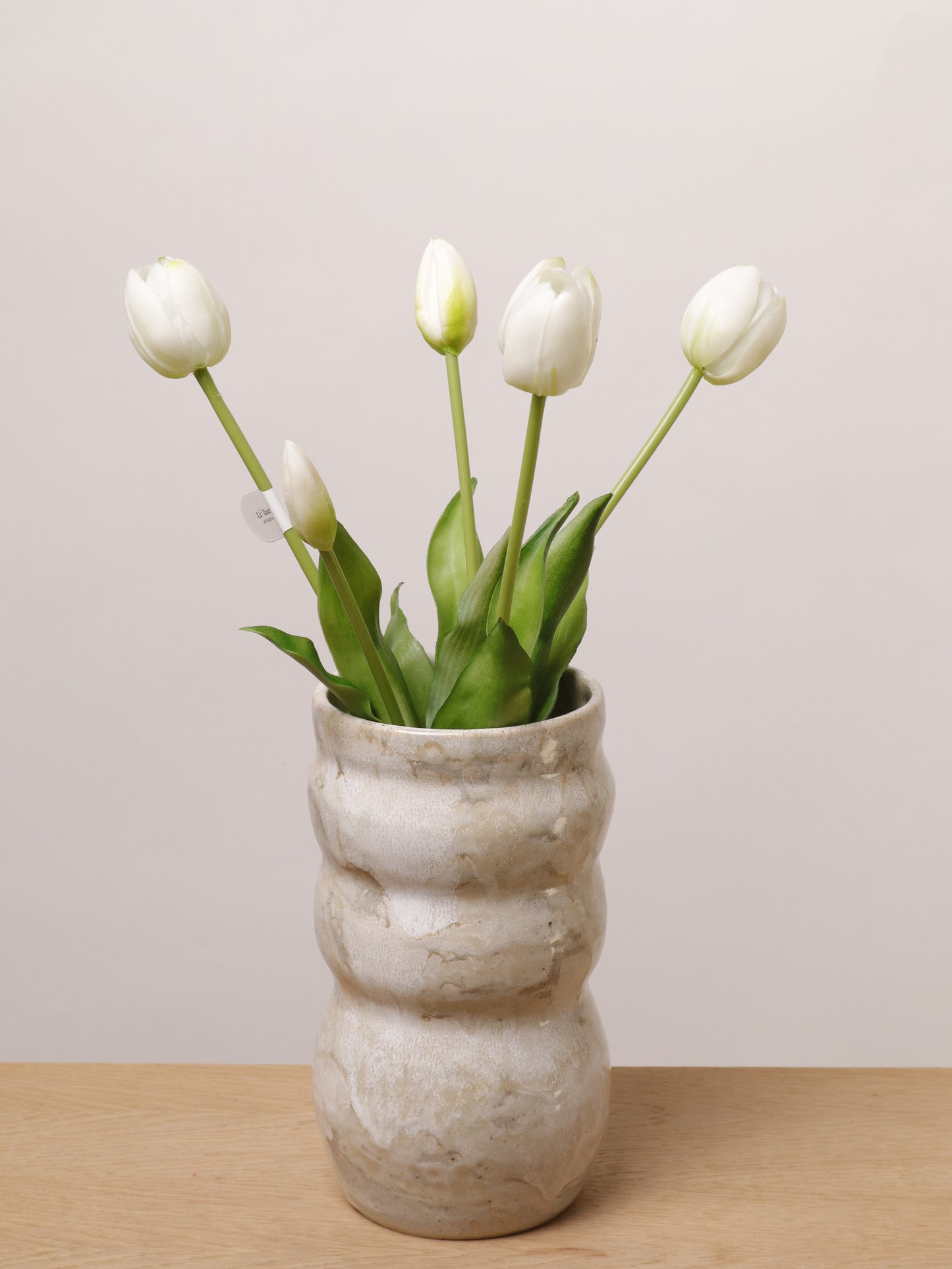Artificial Tulips - WHITE