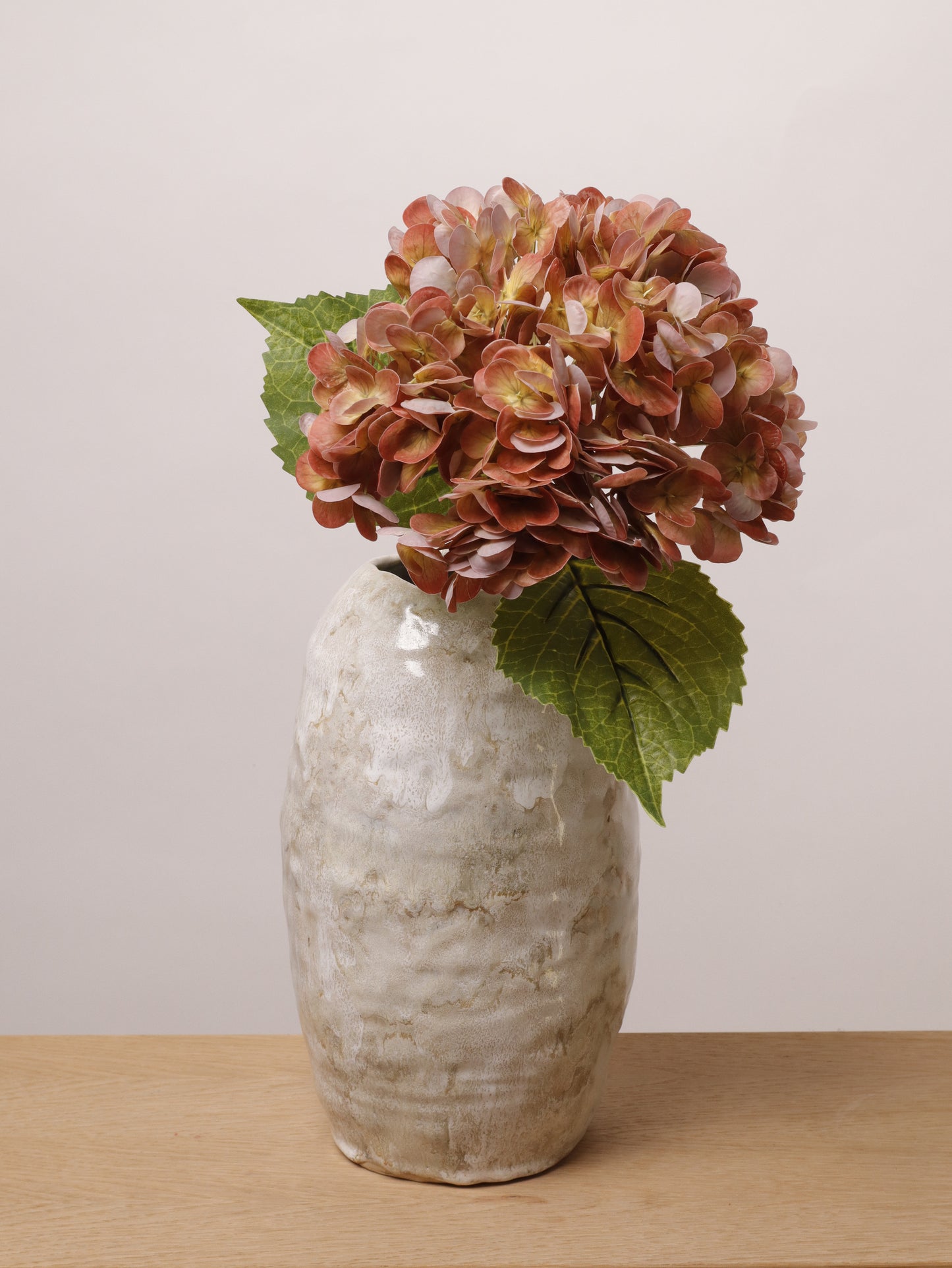 Artificial Hydrangea - BROWN