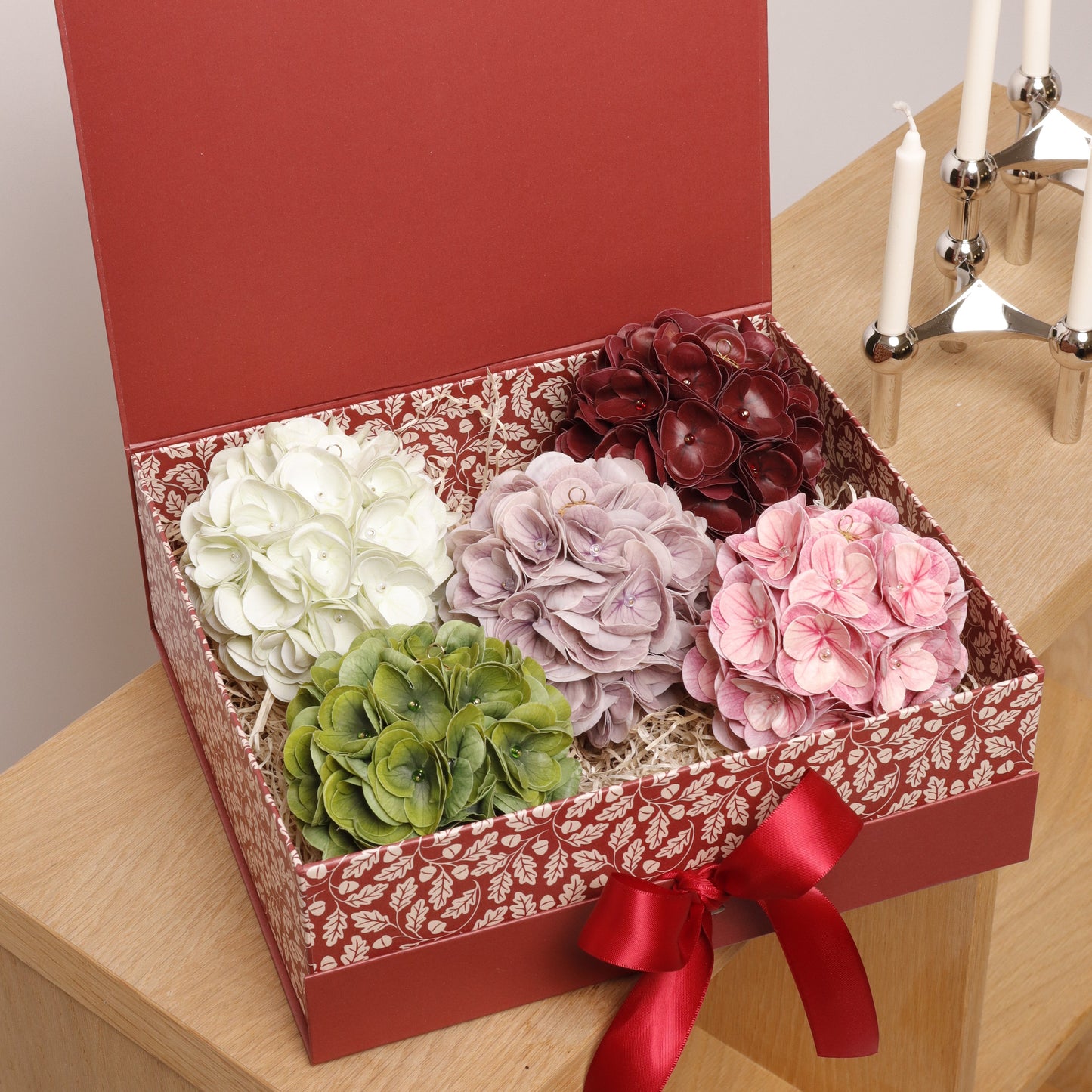 Christmas Box (5 pieces) - SOLID TONES