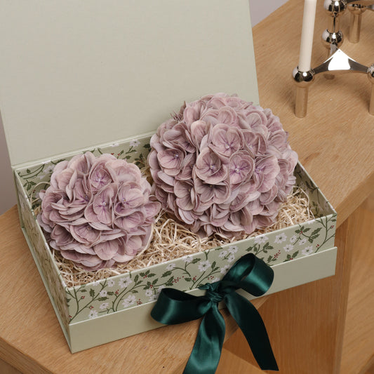 Floral Ornament Set - PURPLE (SOLID)