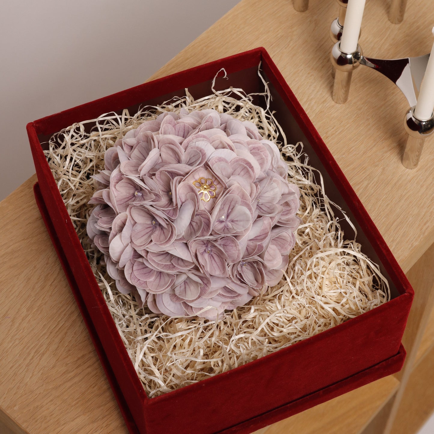 Floral Ornament - Large (SOLID PURPLE)