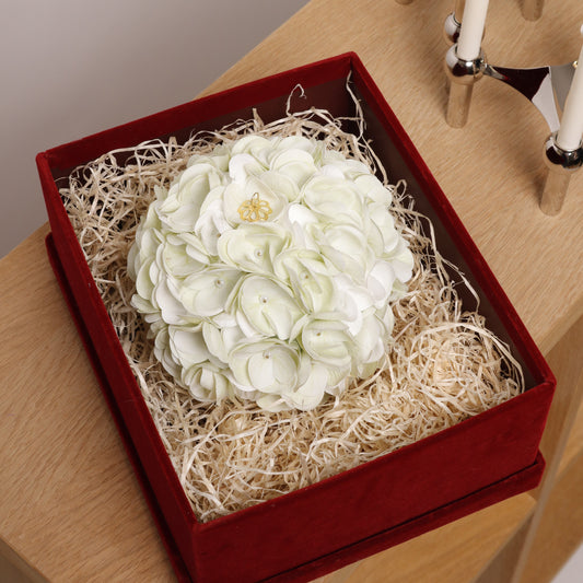 Floral Ornament - Large (MIXED IVORY)