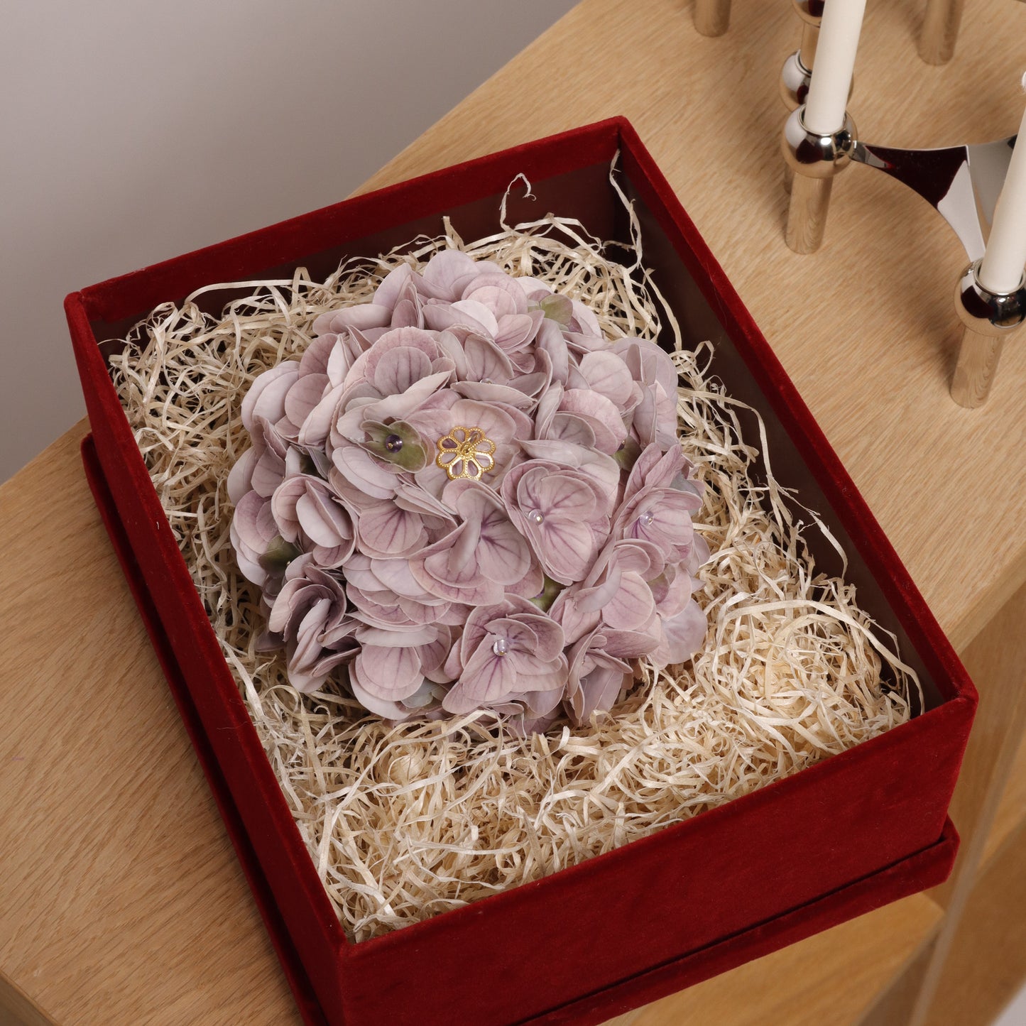 Floral Ornament - Large (MIXED PURPLE)