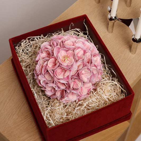 Floral Ornament - Large (SOLID PINK)