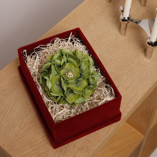 Floral Ornament - Small (SOLID GREEN)