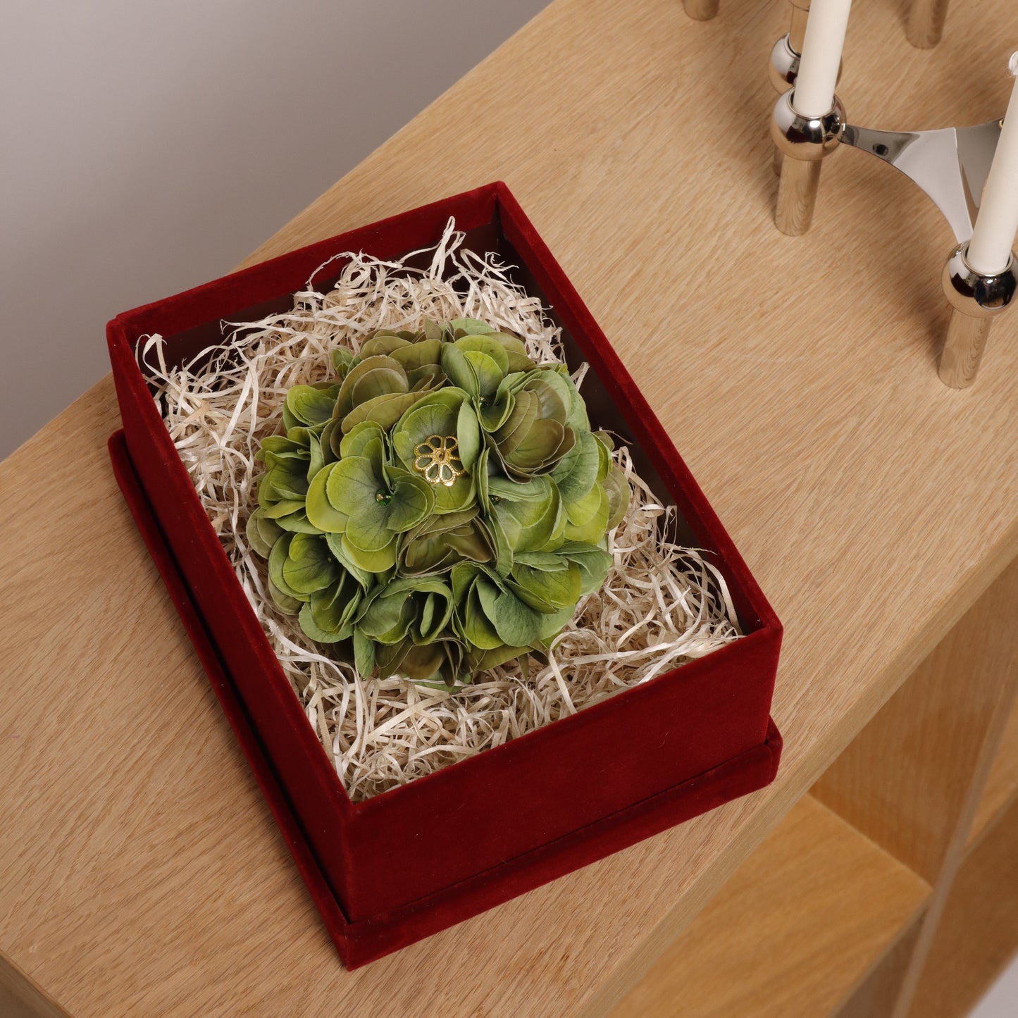 Floral Ornament - Small (MIXED GREEN)