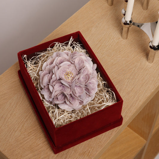 Floral Ornament - Small (SOLID PURPLE)