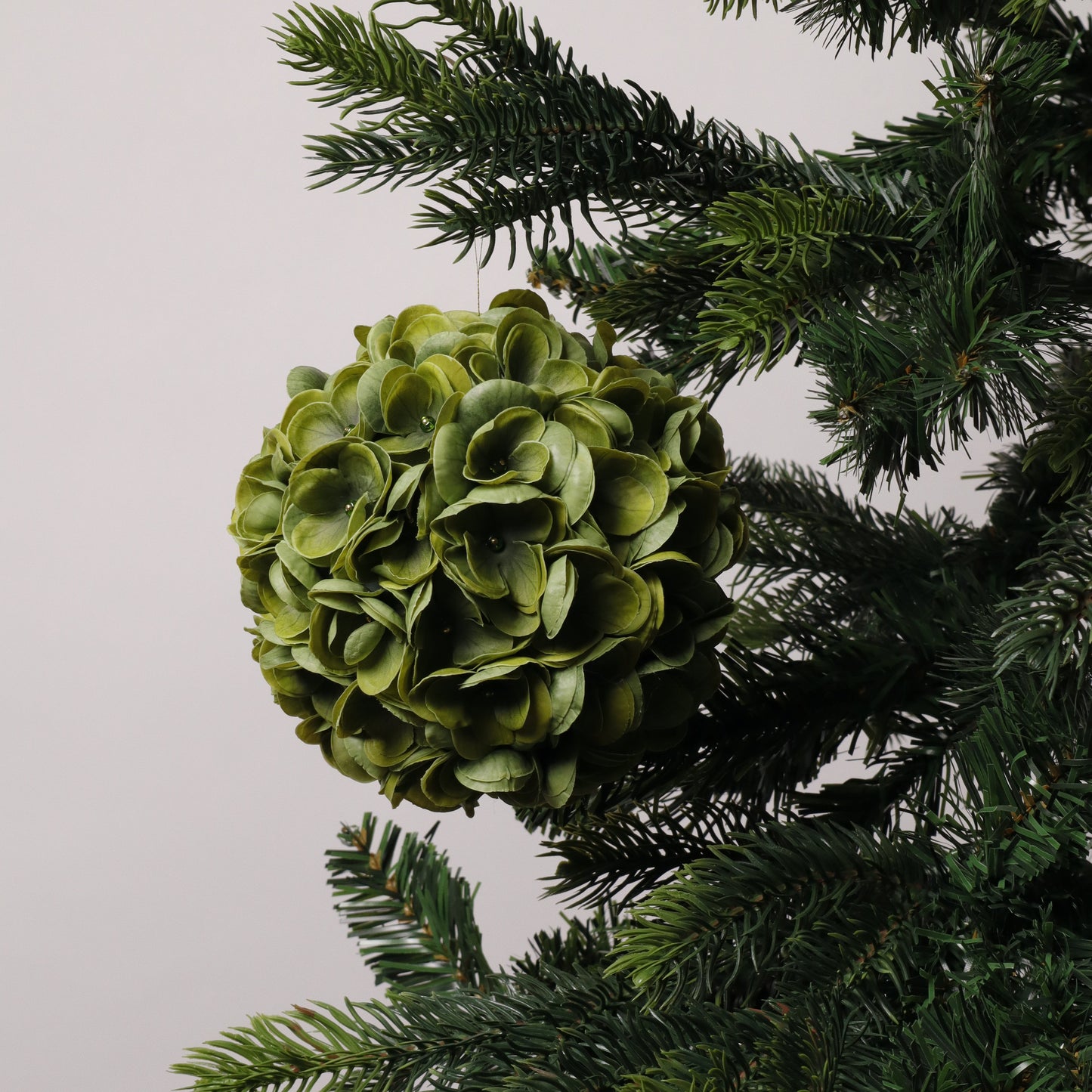 Floral Ornament - Large (SOLID GREEN)