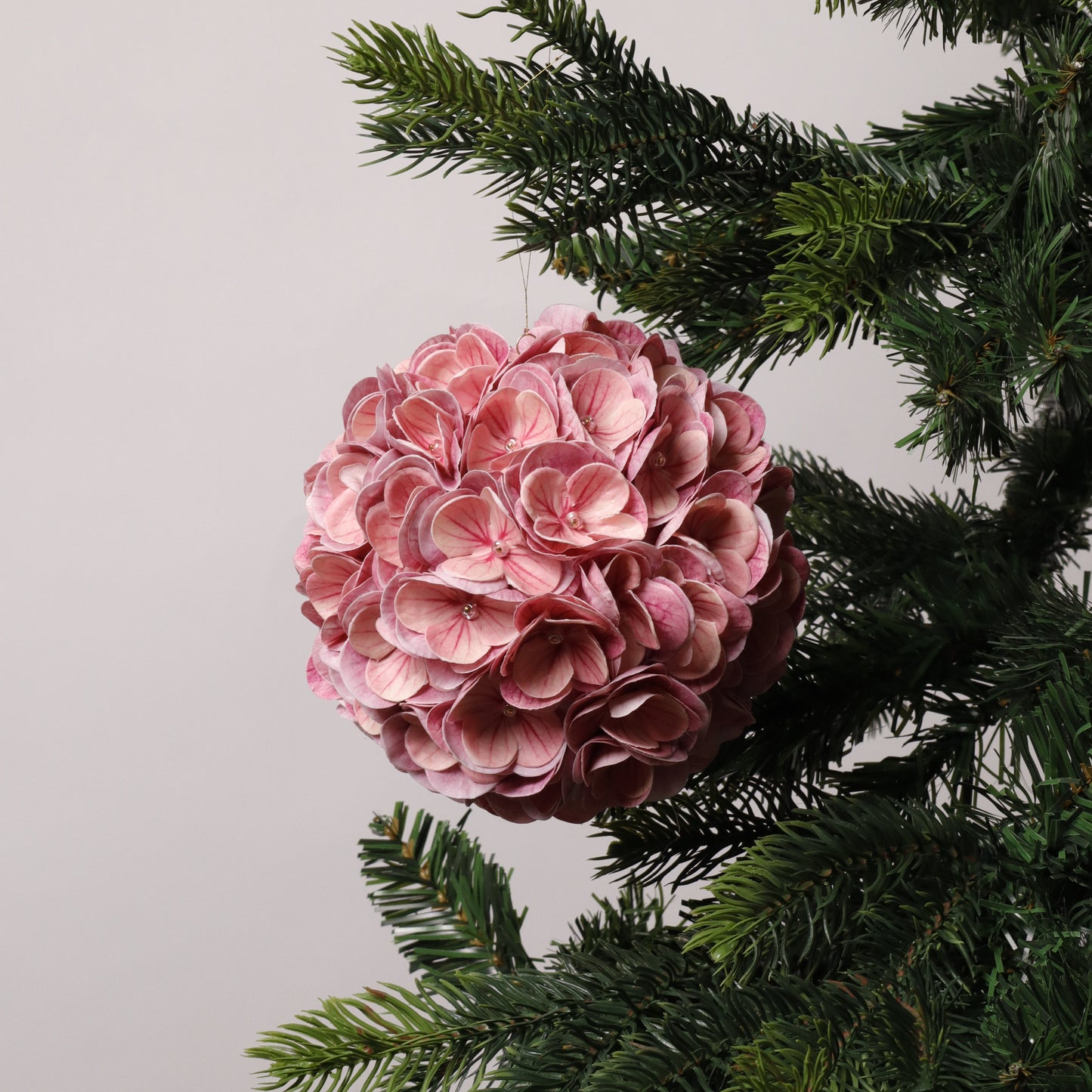 Floral Ornament - Large (SOLID PINK)