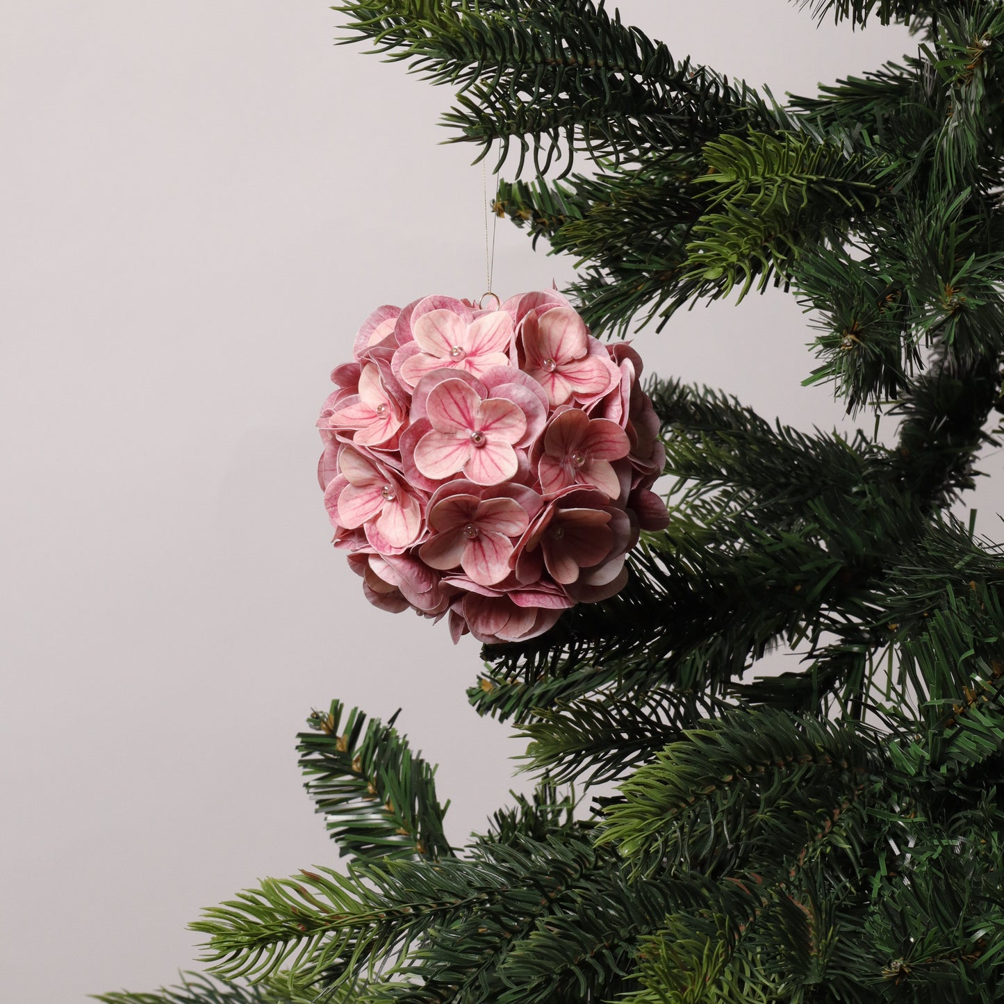 Floral Ornament - Small (SOLID PINK)