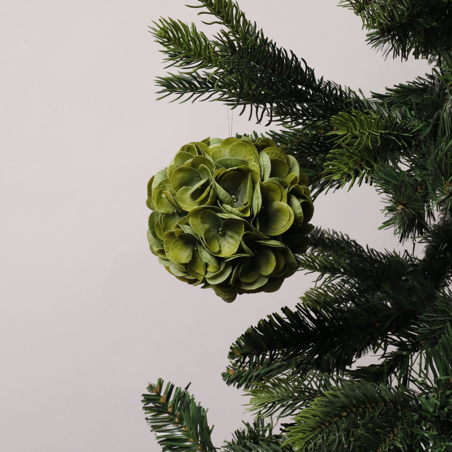 Floral Ornament - Small (SOLID GREEN)