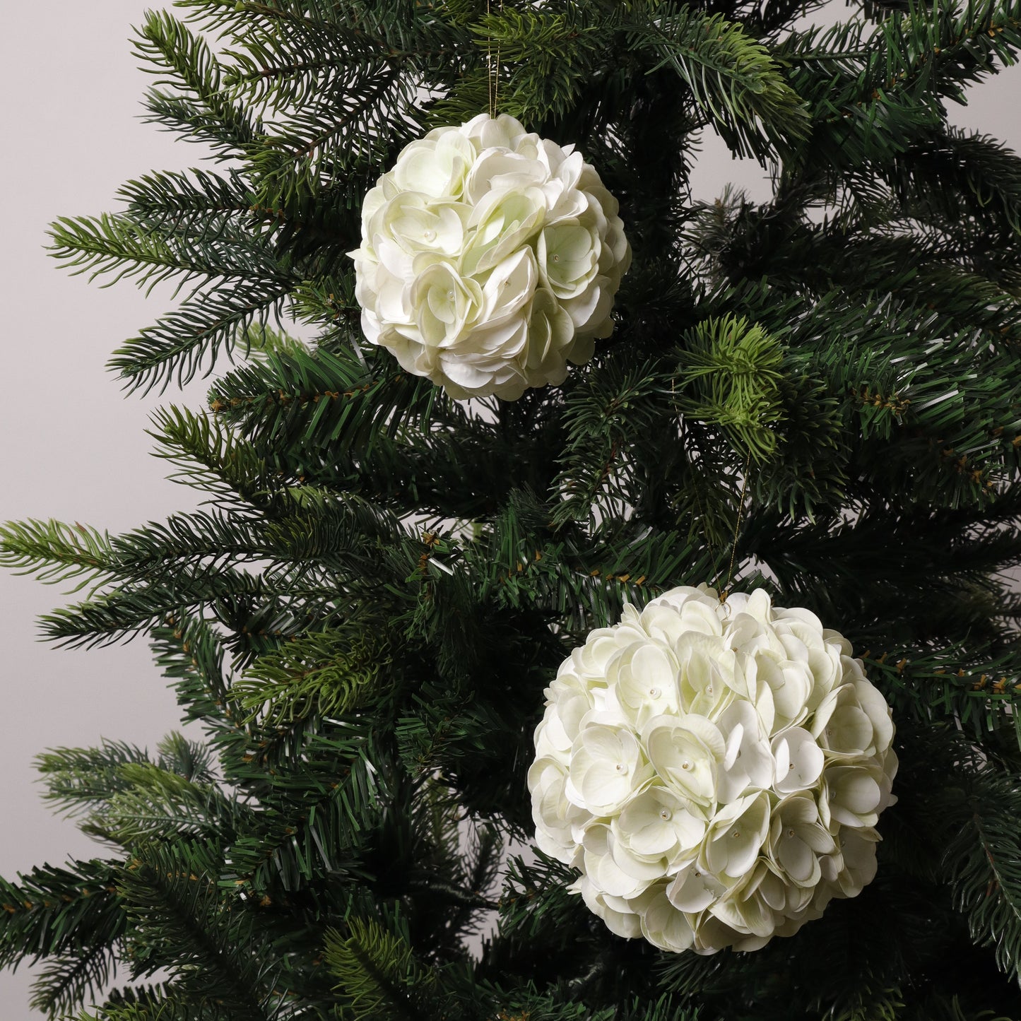 Floral Ornament Set - IVORY (MIXED TONES)