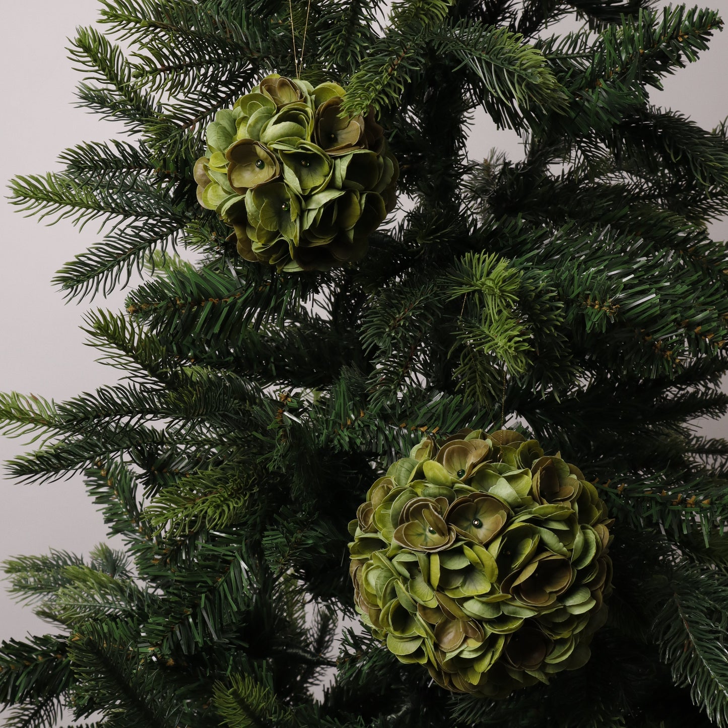 Floral Ornament Set - GREEN (MIXED)