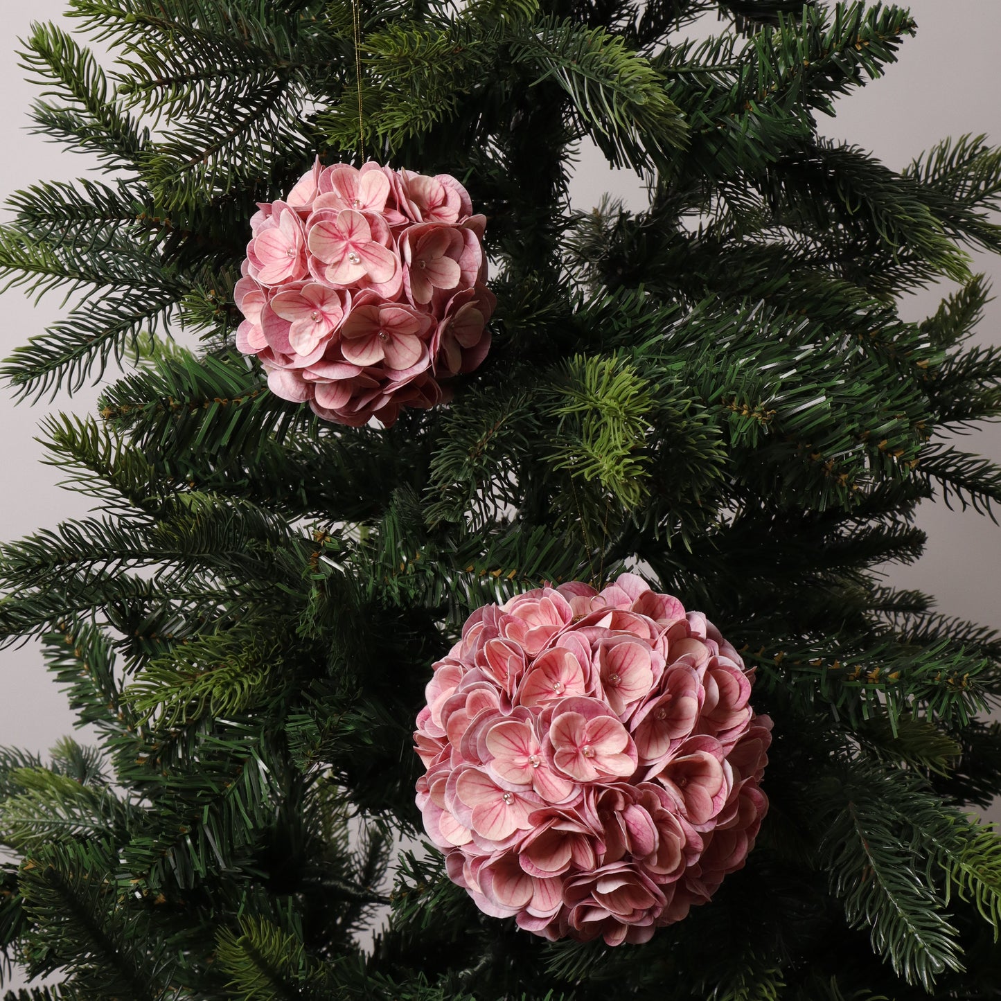 Floral Ornament Set - PINK (SOLID)
