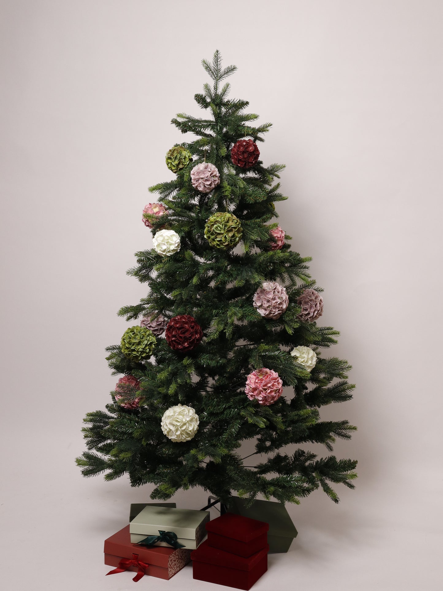 Floral Ornament - Large (SOLID GREEN)